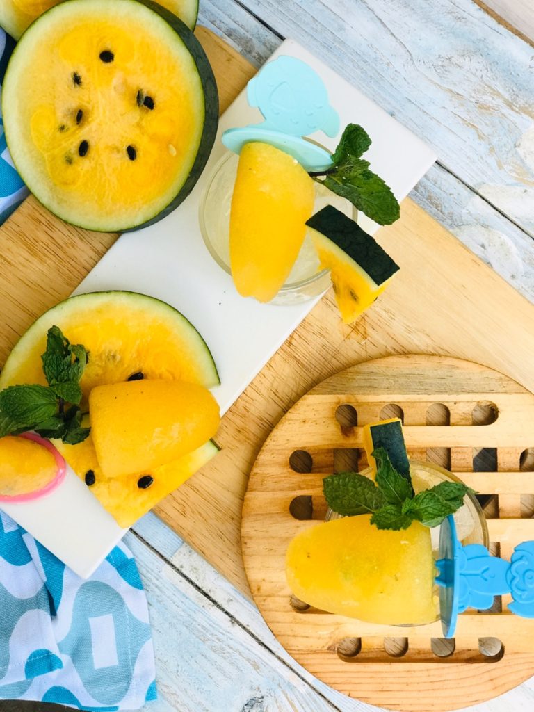 Watermelon Popsicles