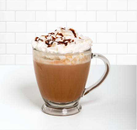 Latté Mocha with whipped cream