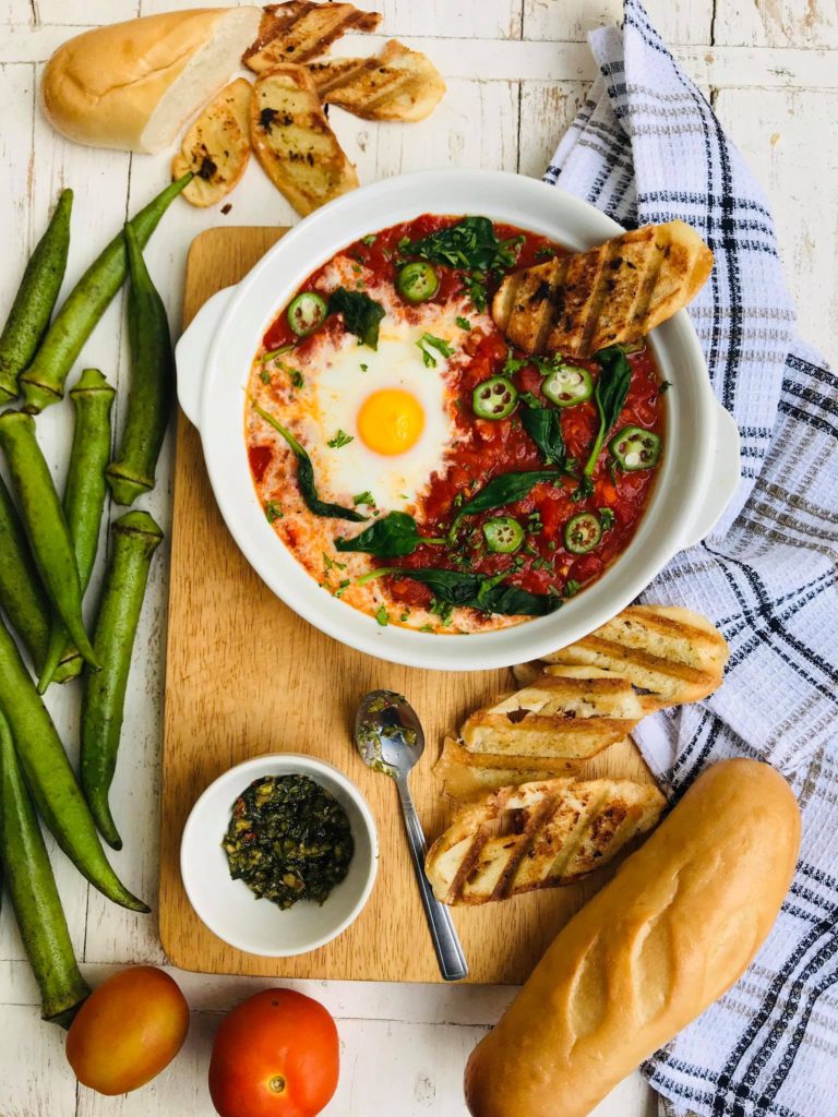Shakshuka with Okra