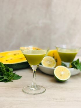 Watermelon Basil Mocktail
