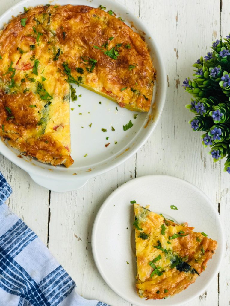Cheesy Baked Eggs
