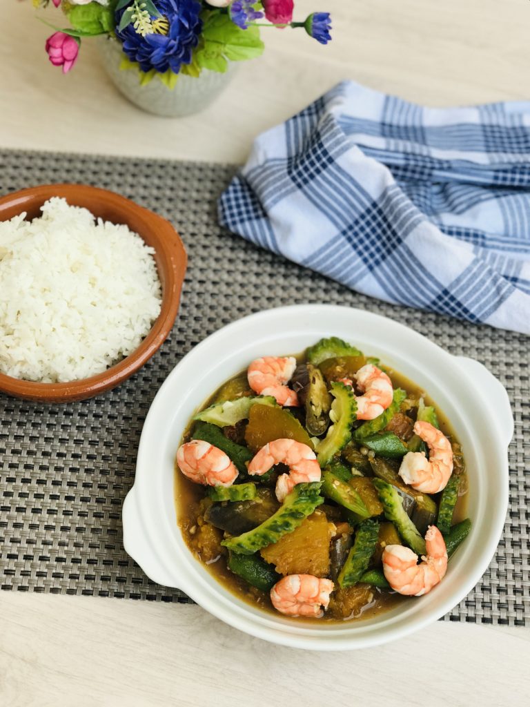 Pinakbet with Shrimp