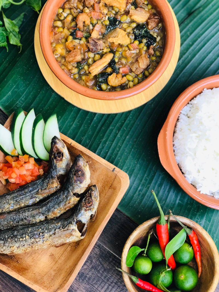 Munggo with Galunggong
