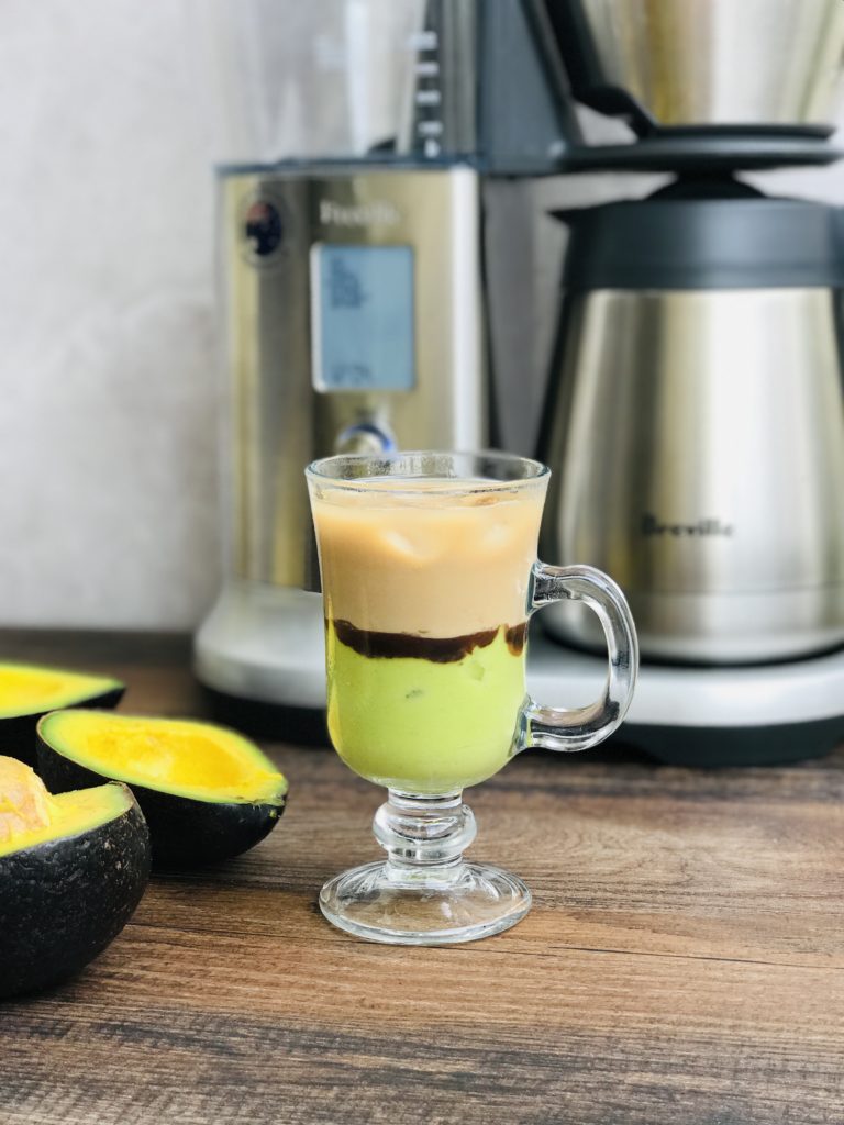 Ice Coffee with Avocado