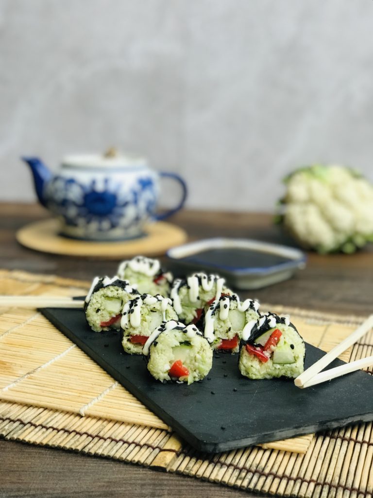 Low Carb Cauliflower Sushi