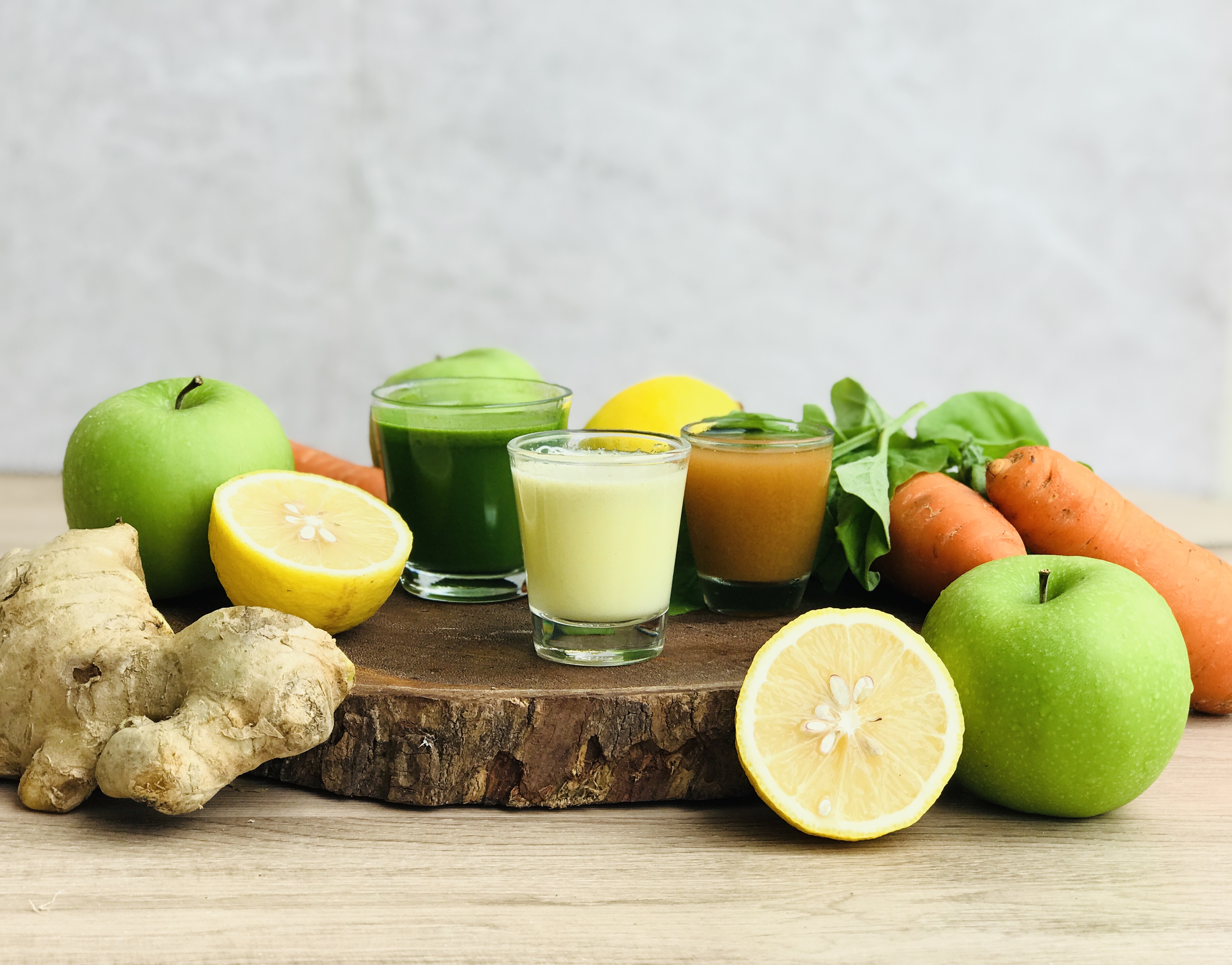Three Ginger Shots