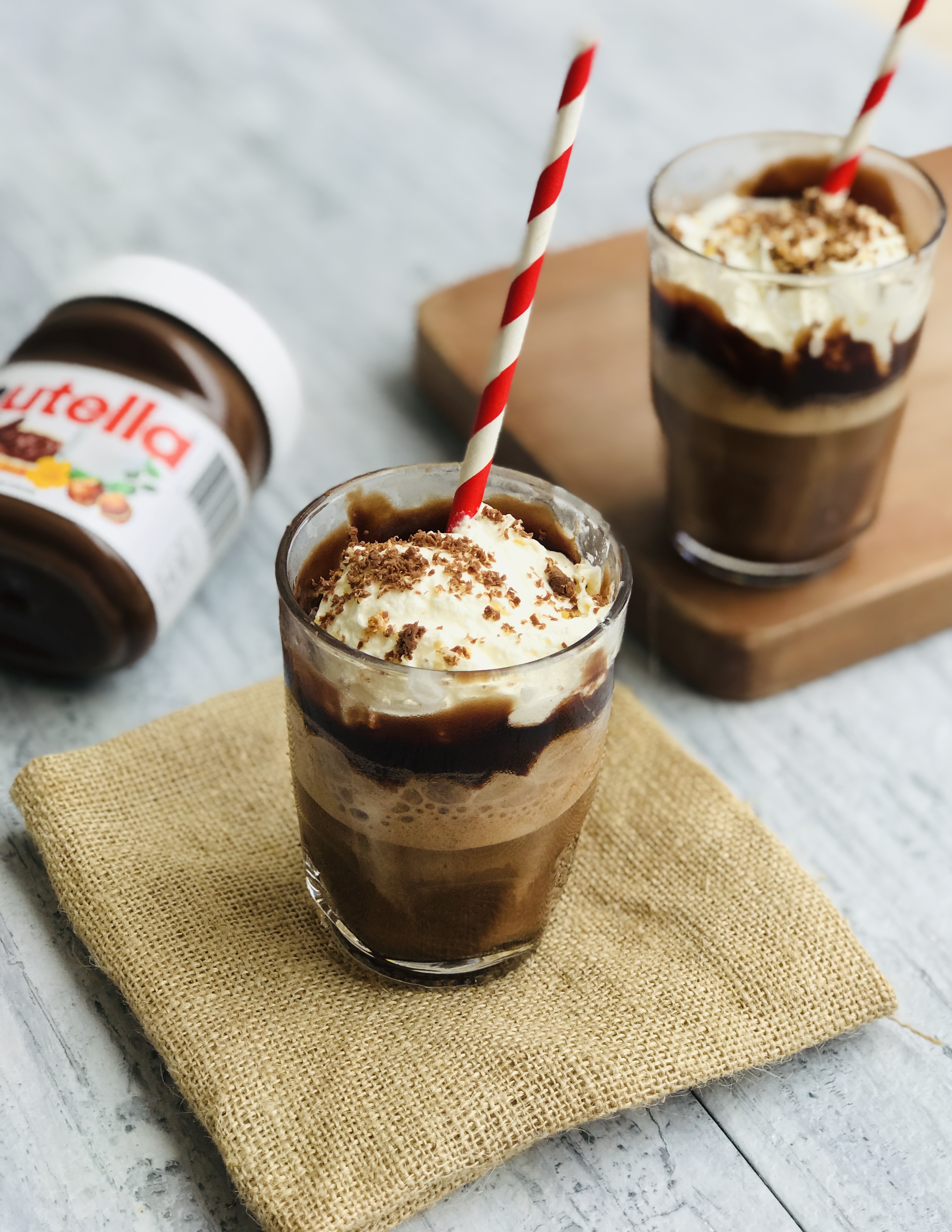 Cold Brew Nutella Milk Shake