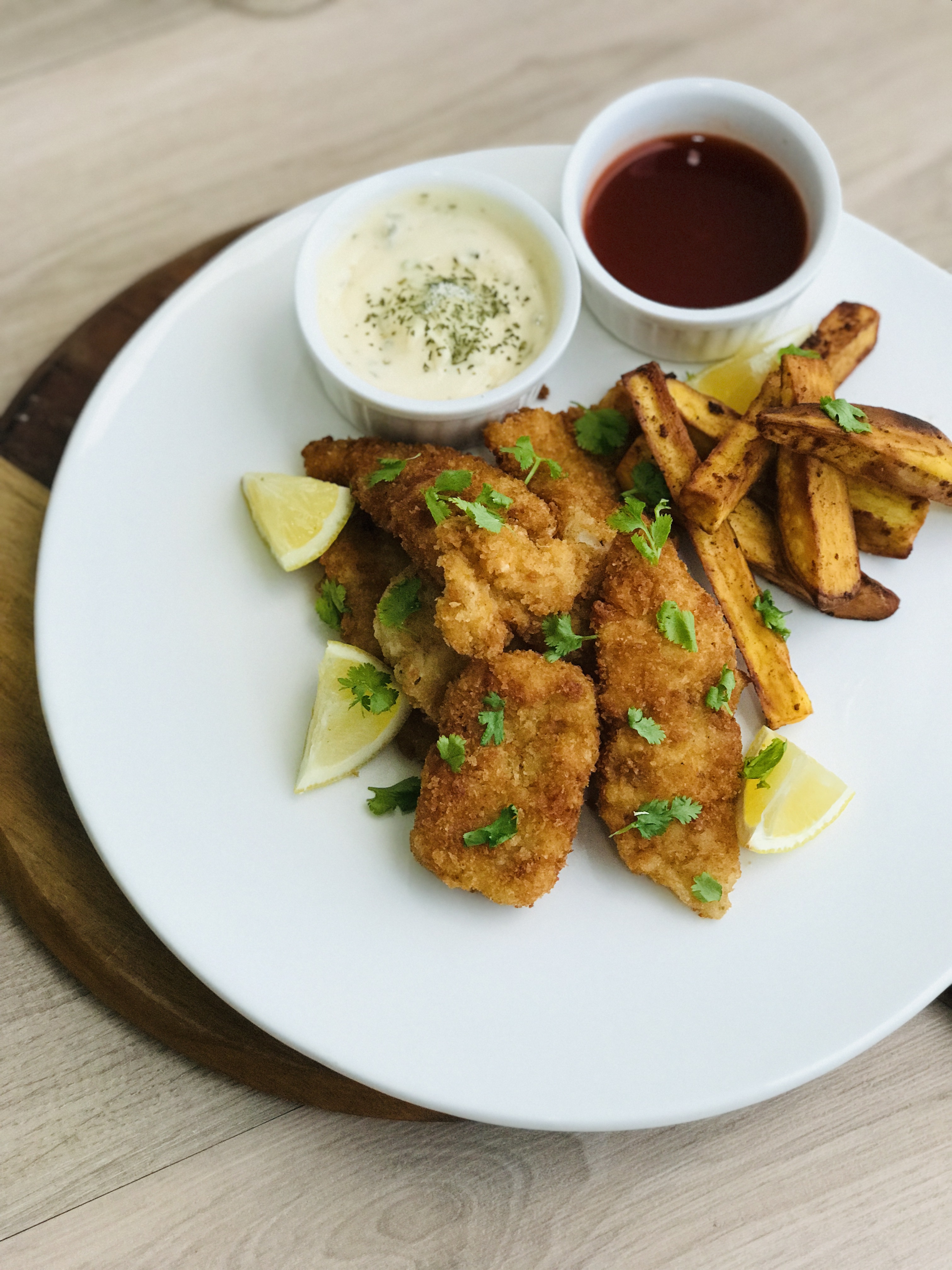 Fish and Camote Chips