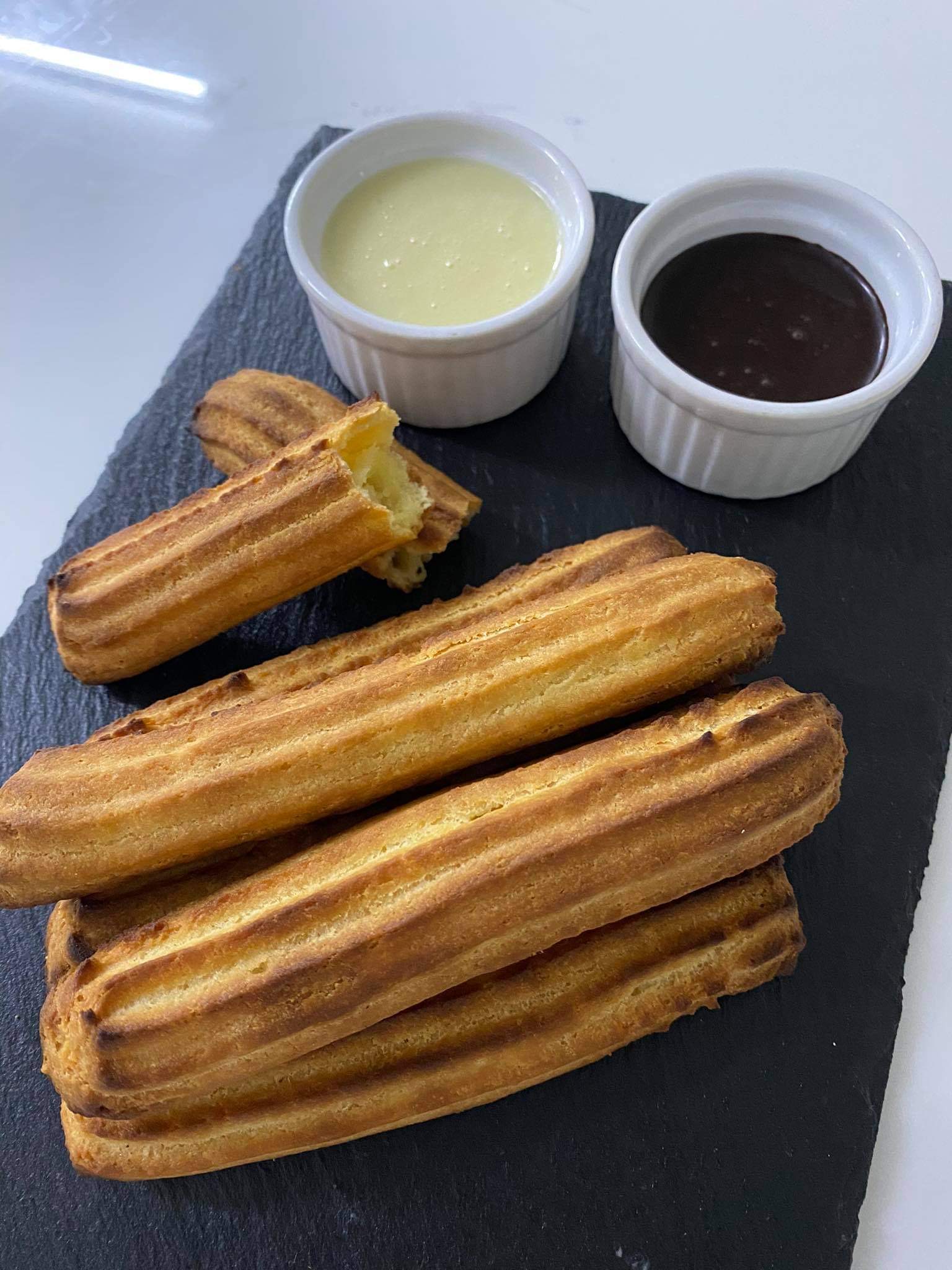 Air Fried Churros with Dip