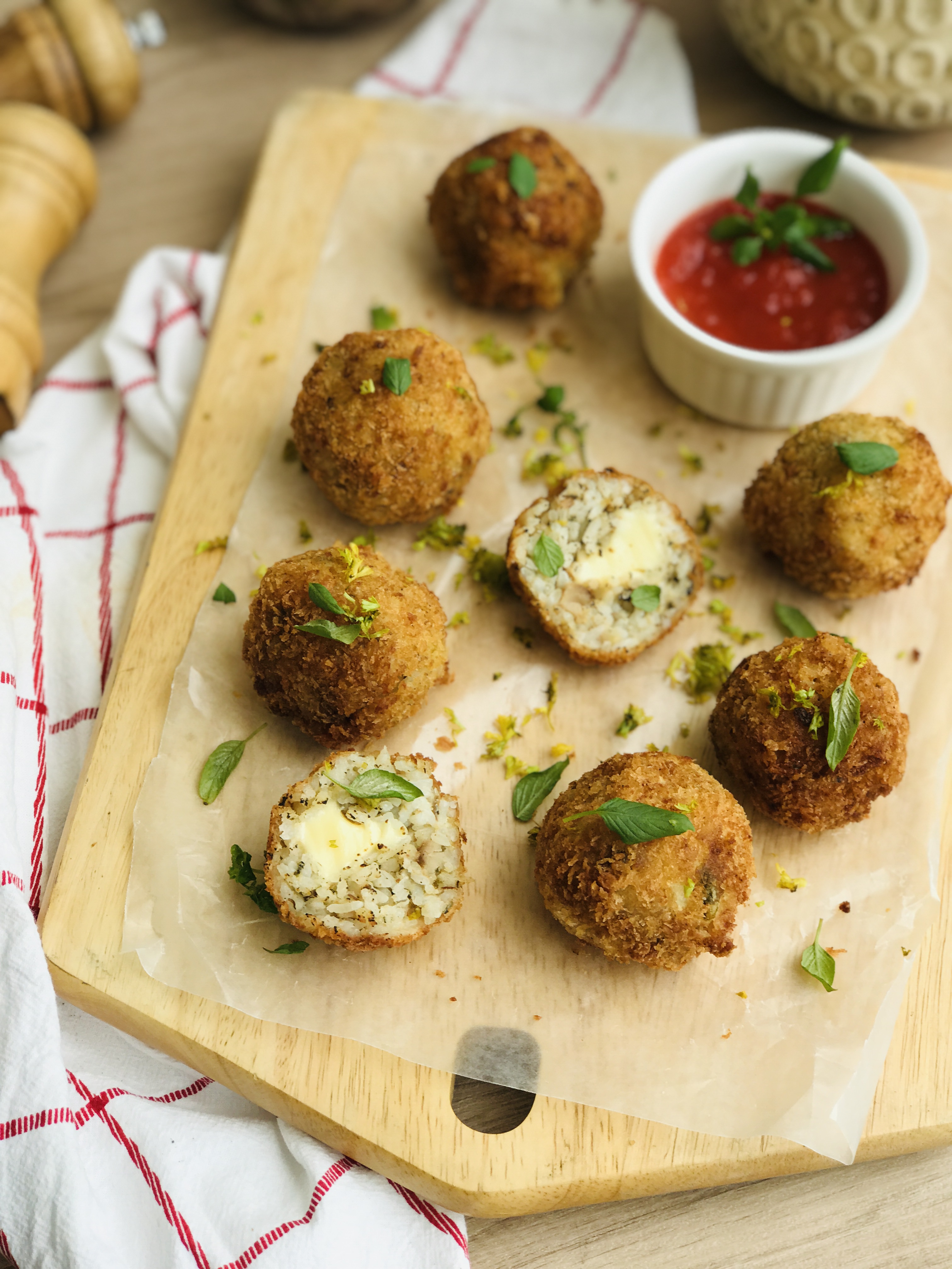 Baked Tinapa Arancini
