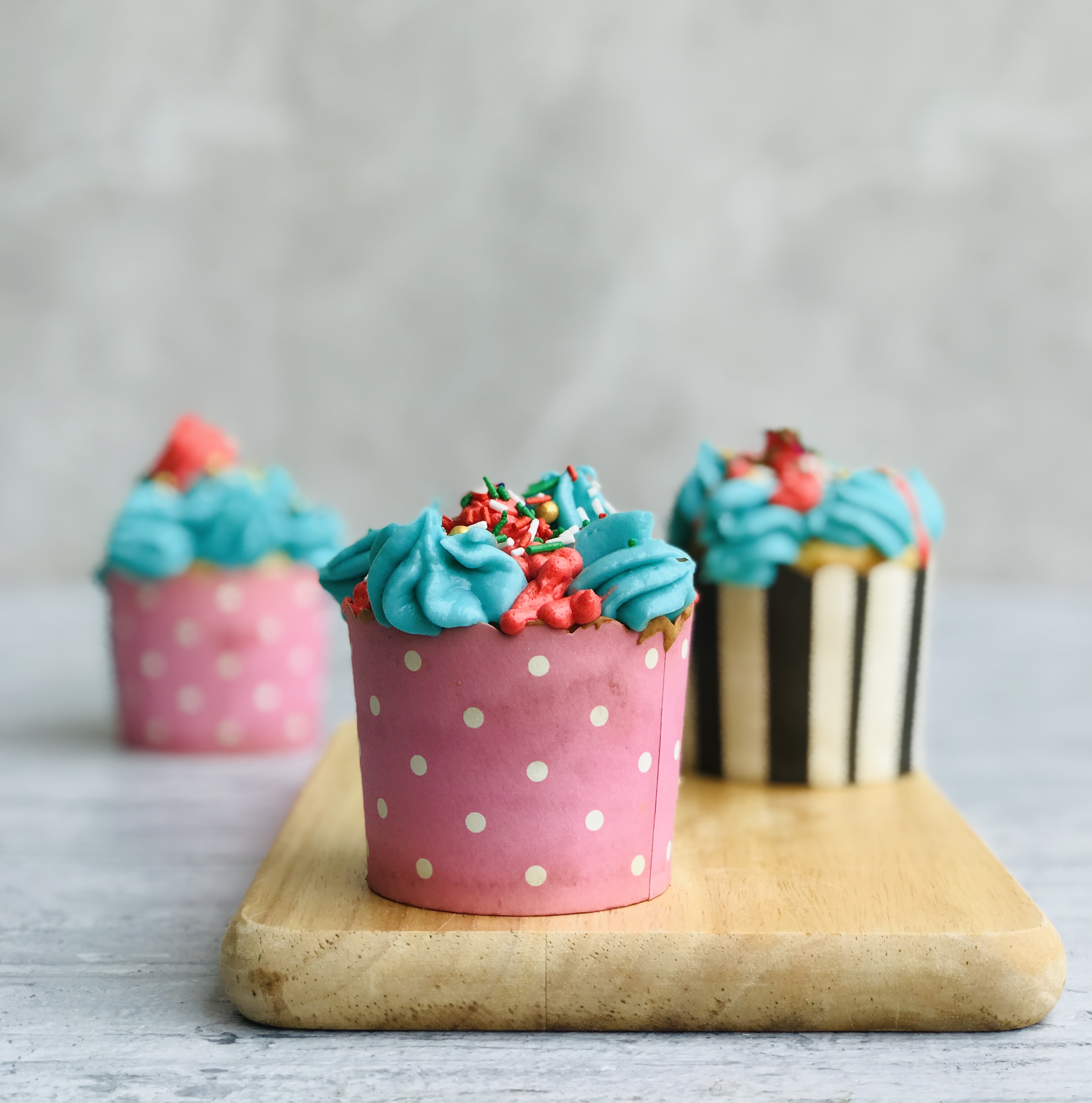 Firecracker Cupcakes