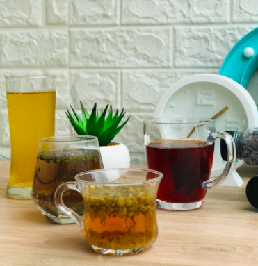 4 Tea Recipes (lavender, chamomile, black tea,  iced green tea)