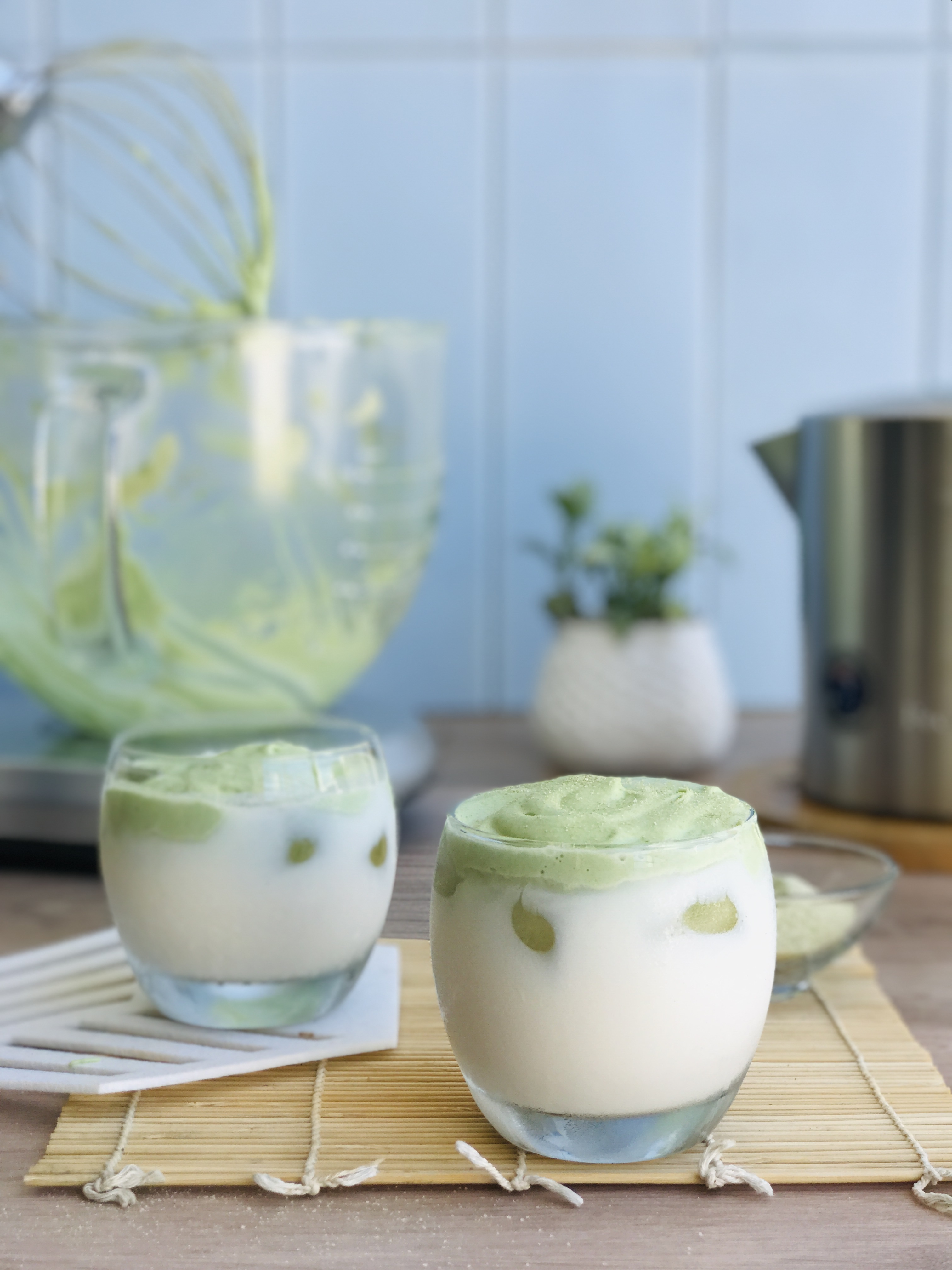Dalgona Matcha