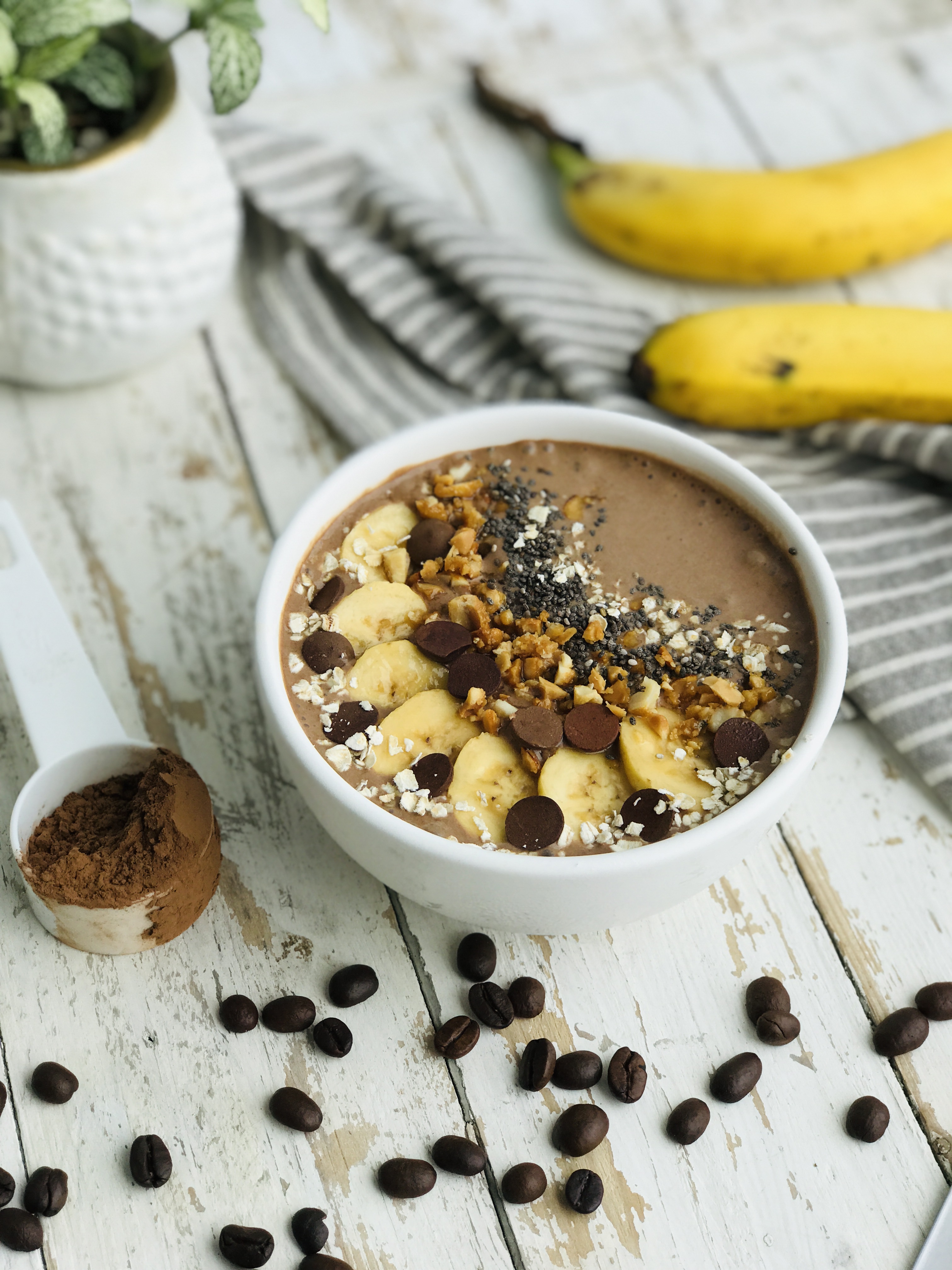 Mocha Smoothie bowl