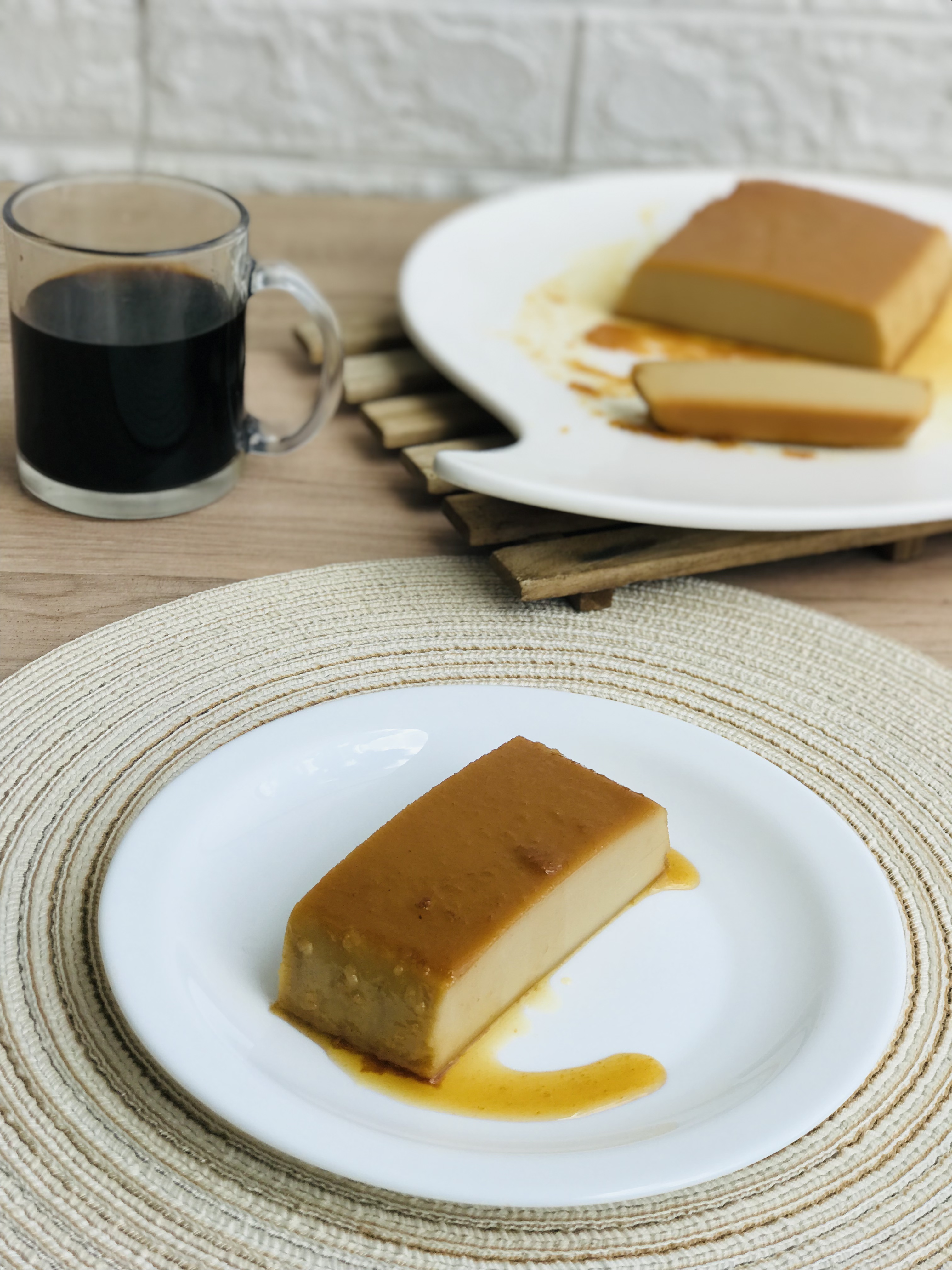 Coffee Lemon Bread Pudding