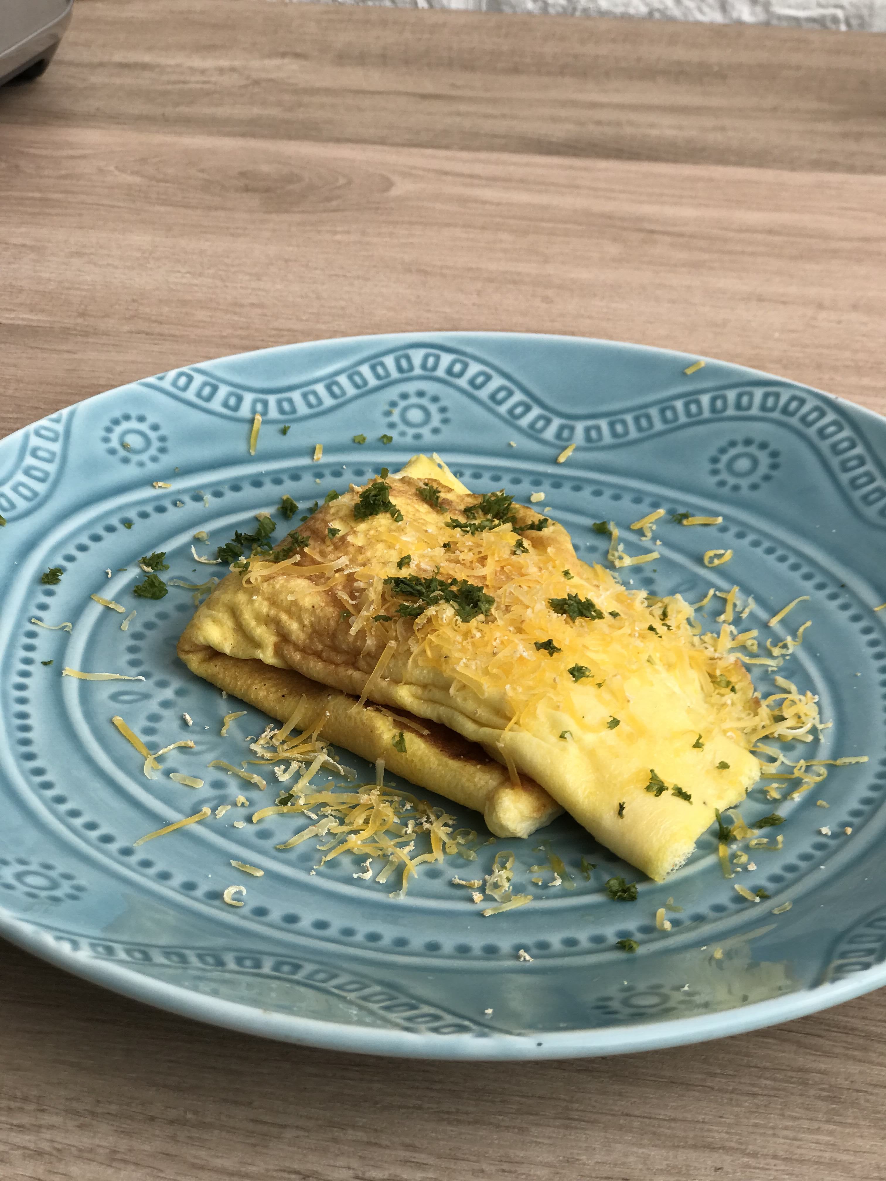 No mess Blender Omelette
