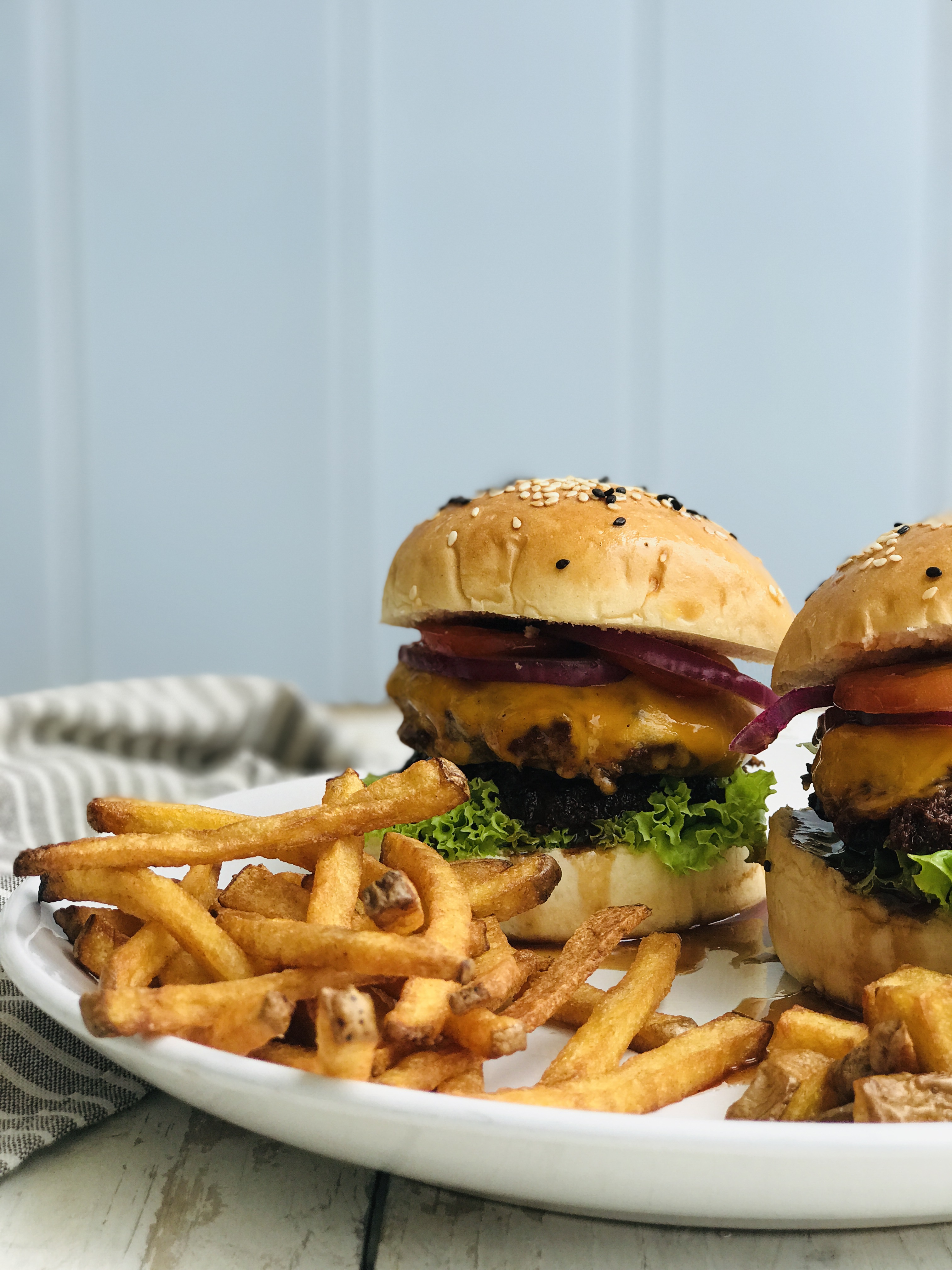 Espresso BBQ Cheese Burger