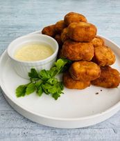 Homemade Air Fried Chicken Nuggets
