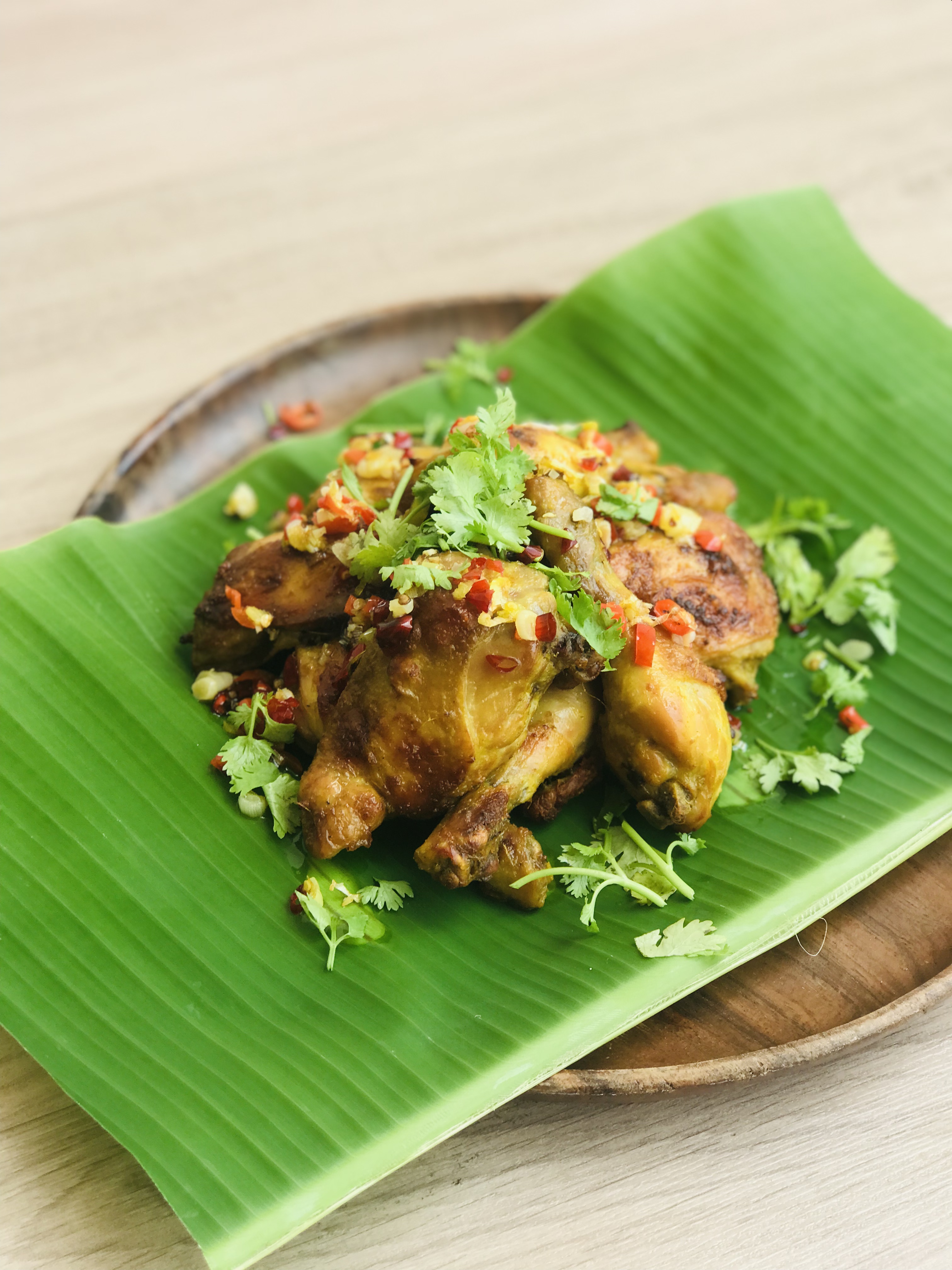 Air Fried Ayam Goreng (Indonesian Fried Chicken)